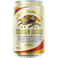 88VIP：KIRIN 麒麟 純真味啤酒 330ml*24聽