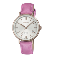 CASIO 卡西欧 SHEEN优雅系列 32毫米石英腕表 SHE-4048CGL-7BUPR