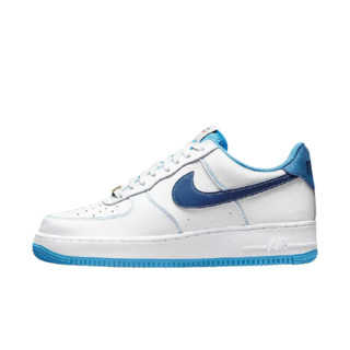 NIKE 耐克 Air Force 1 '07 男子休闲运动鞋 DA8478-100 白色/蓝 41