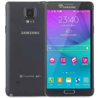 SAMSUNG 三星 Galaxy Note4 移动联通版 4G手机 3GB+128GB 雅墨黑