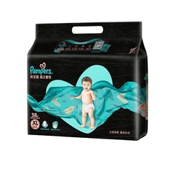 Pampers 帮宝适 黑金帮系列 婴儿纸尿裤 XL 38片