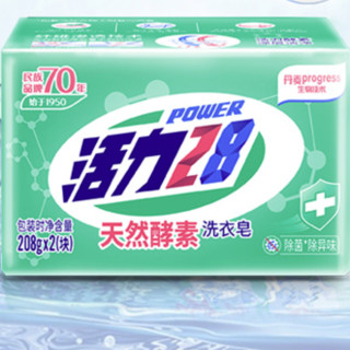 Power28 活力28 天然酵素洗衣皂 208g*6块