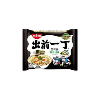 Nissin Demae Itcho 出前一丁 方便面 黑蒜油猪骨汤味 100g*5袋