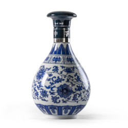中孚青花瓷瓶汾酒40度450ml1瓶