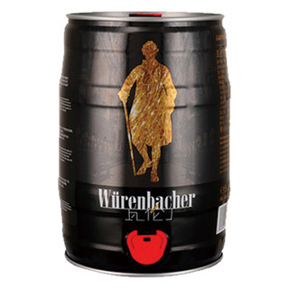 Würenbacher 瓦伦丁 德国黑啤酒 5L