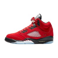 AIR JORDAN 正代系列 Air Jordan 5 Retro (Gs) 女子篮球鞋 440888-600 黑色/红色 35.5