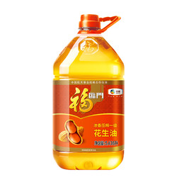 福临门 浓香压榨一级 花生油 5.436L