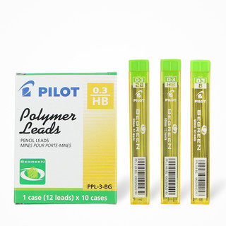 PILOT 百乐 PPL-5-2B-INE 自动铅笔替芯 黑色 0.5mm 2B 12支装