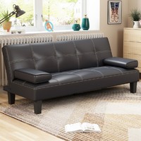 vinme 唯妮美 小户型客厅沙发床两用可折叠省空间简易经济型多功能双人懒人沙发