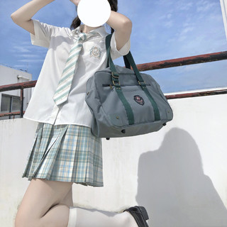 Swallowjk 燕子家的JK校服 四季奶青 JK制服 女士格裙 42cm S