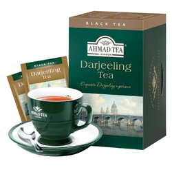 AHMAD 亚曼 tea英国亚曼茶大吉岭红茶包  原装进口四大高香经典下午茶袋泡茶包20包