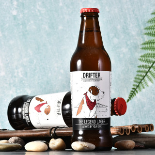 南非进口精酿啤酒漂流者单身汪拉格啤酒330ml6瓶装