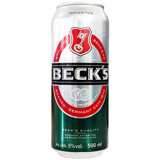 Beck's 贝克 啤酒 500ml*24听