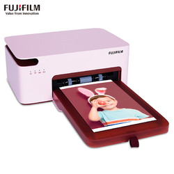 FUJIFILM 富士 PSC2D 小俏印二代 手机照片打印机（内置电池版） 粉色