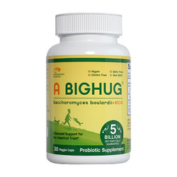 25日0点：A big hug布拉迪酵 母 益 生 菌 宠物腹泻软便肠胃调理软便克星30粒