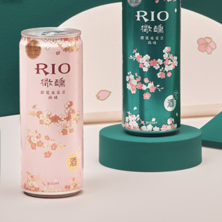 RIO 锐澳 微醺  春季限定 鸡尾酒 樱花龙舌兰风味 330ml*8罐