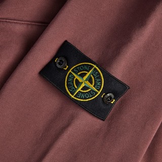 STONE ISLAND 石头岛 男士连帽卫衣 MO741564151 暗红色 M