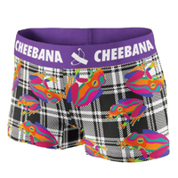 Cheebana 青蕉 男士平角内裤 CF092124heji 童心款 欢跳青蛙 XXL