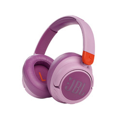 JBL 杰宝 JR460NC 耳罩式头戴式动圈主动降噪蓝牙耳机 樱花紫