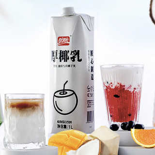 PANPAN FOODS 盼盼 厚椰乳 植物蛋白饮料 1L