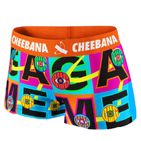 Cheebana 青蕉 男士平角内裤 CF092124heji 闷骚款 game eyes L