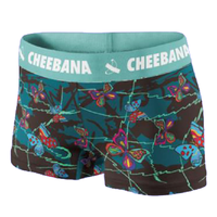 Cheebana 青蕉 男士平角内裤 CF092124heji 闷骚款 酒醉蝴蝶 XXL