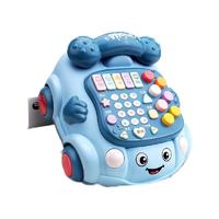 BEI JESS 贝杰斯 78921 早教儿童电话机 蓝色