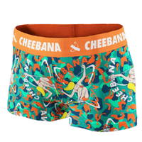 Cheebana 青蕉 男士平角内裤 CF092124heji 躁动款 迷雾森林 L