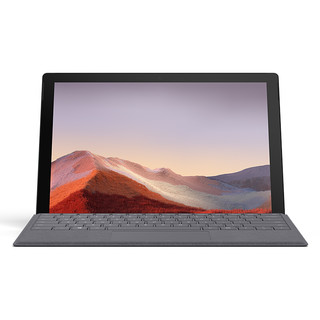 Microsoft 微软 Surface Pro 7 12.3英寸 Windows 10 二合一平板电脑+Pro 原装键盘 (2736*1824dpi、酷睿i5-1035G4、16GB、256GB SSD、WiFi版、典雅黑)
