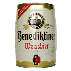 Benediktiner 百帝王 5.4度 小麦白啤酒 5L