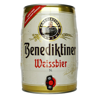 Benediktiner 百帝王 小麦白啤酒 5L