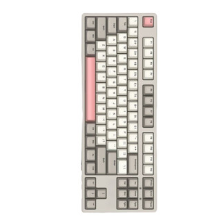 ikbc C200 87键 有线机械键盘 工业灰 Cherry红轴 无光