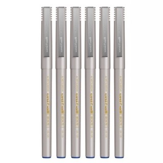 uni 三菱铅笔 UB-125SP 拔帽中性笔 蓝色 0.5mm 12支装