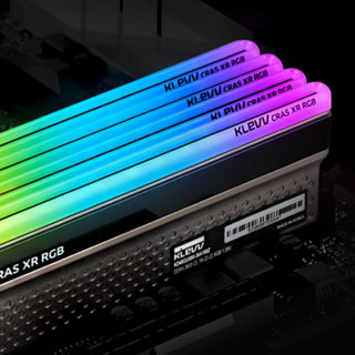 KLEVV 科赋 CRAS XR系列 DDR4 3600MHz RGB 台式机内存 灯条 黑棕色 16GB KD4AGU880-36A180Y