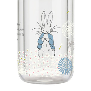 PETER RABBIT 比得兔 PR-T1330-2 双层玻璃杯 260ml 水晶蓝