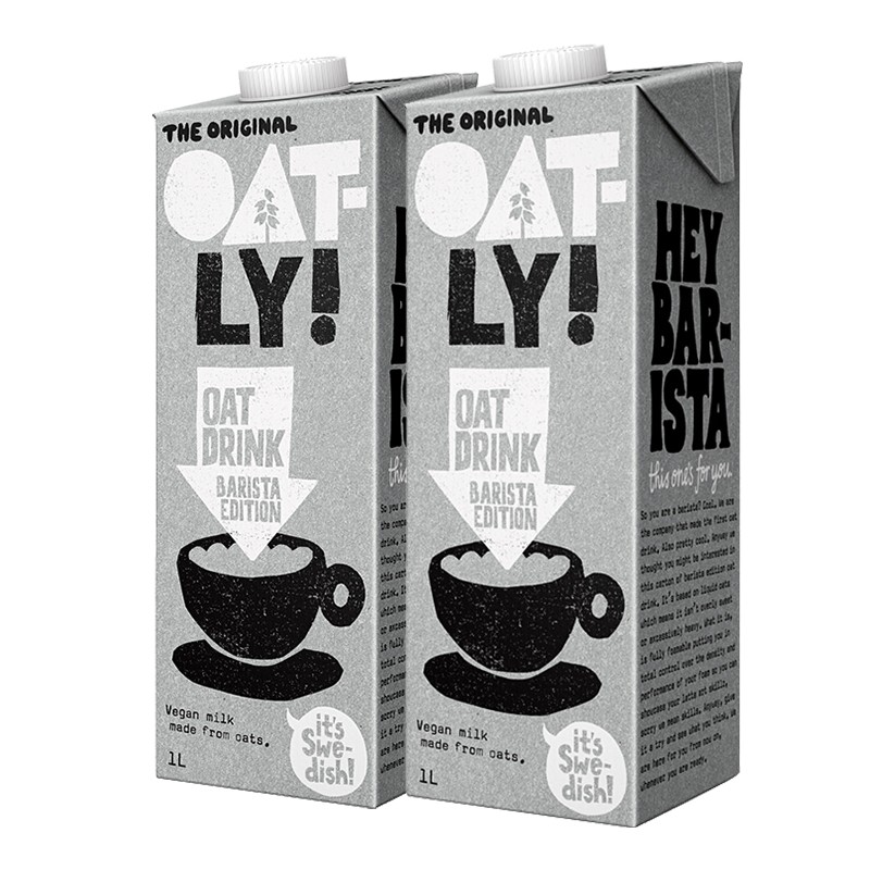 OATLY 噢麦力 咖啡大师燕麦奶