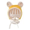 金顶冠 JDG-2020 婴儿护耳帽 黄色 均码