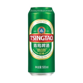 TSINGTAO 青岛啤酒 经典10度啤酒 500ml*18听