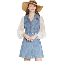 AIVEI 欣贺艾薇 女士牛仔连衣裙 N0160021