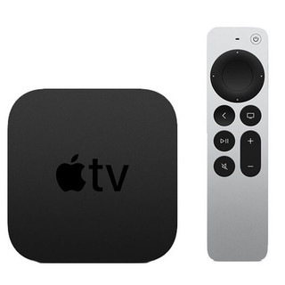Apple 苹果 TV 6代 2021款 4K电视盒子 黑色 64GB