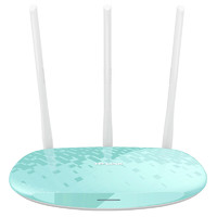 TP-LINK 普联 TL-WR886N 基础款 单频450M 家用百兆无线路由器 Wi-Fi 4 单个装 水蓝色