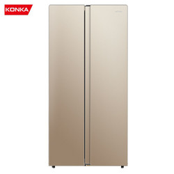 KONKA 康佳 BCD-400EGX5S-1对开门冰箱电脑温控家用节能双门双开门电冰箱