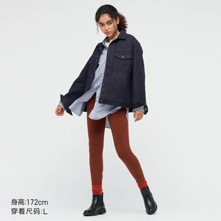 男装春秋款牛仔茄克(水洗产品) 439577 优衣库UNIQLO 深灰色160/76A/XS