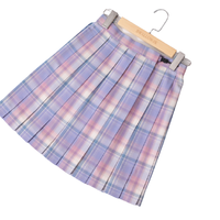 Swallowjk 燕子家的JK校服 丁香紫 JK制服 女士格裙 42cm S