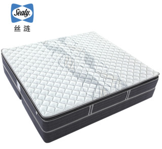 Sealy 丝涟 床垫 美姿感应弹簧床垫 偏软舒适 活力加歆享2.0  2000MM×2000MM 白色