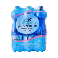 SAN BENEDETTO 意大利进口圣碧涛（San Benedetto）饮用天然水 1.5L*6 （新老包装交替发货）