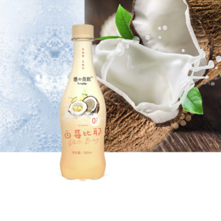 Yumpop 优之良饮 白梅比耶 白草莓椰子味苏打气泡水 380ml*6瓶