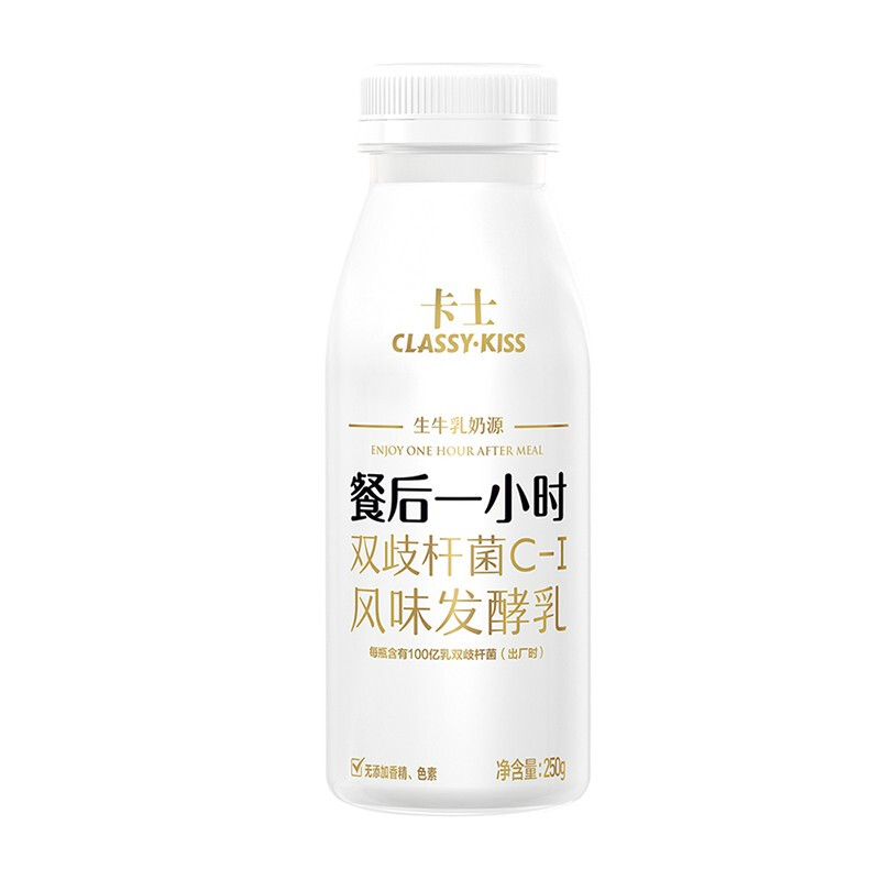 餐后一小时250g*6瓶双歧杆菌C-I低温酸奶风味发酵乳