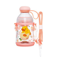 THERMOS 膳魔师 B.Duck系列 塑料杯 TCSE-403 430ml 蜜桃粉