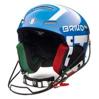 BRIKO 滑雪头盔 2001L80 蓝色 XL 意大利国家队款